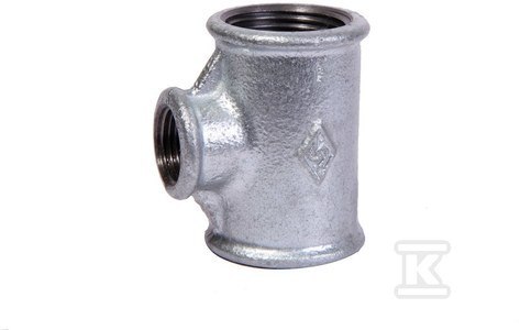 Trójnik redukcyjny nakrętny 2X6/4X2" ocynk B1NR25 130-38V OPAL