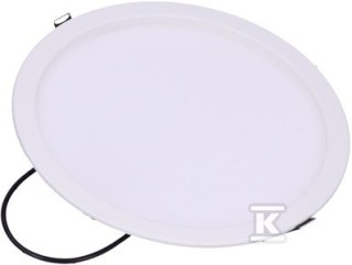 PXF LIGHTING Downlight LED 22W 4000K IP44 OPAL BIAŁY