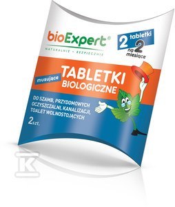 BIOEXPERT Tabletki Biologiczne do Szamb 2 szt.