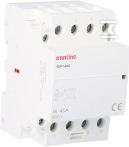 ONNLINE Stycznik modułowy SM40A4O 40A 20V NO