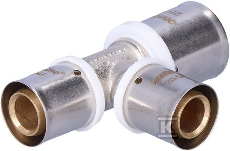 Trójnik redukcyjny Onnline zaprasowywany 25X20X20 mm Trójnik redukcyjny Onnline zaprasowywany 25X20X20 mm