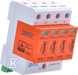 Ogranicznik przepięć SIMTEC ST30B+C4P 85201010.