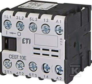 ETI Stycznik silnikowy-mini CE07.10-230V-50/60Hz