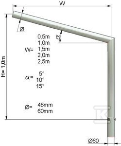 ELEKTROMONTAŻ Wysięgnik NT ST 1/1R/1M/15ST.