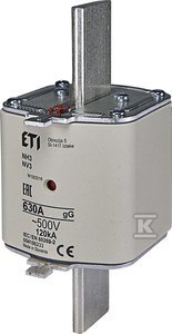 ETI Wkładka KOMBI NH3 gG 630A/500V 004186233