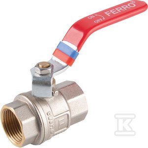 Zawór kulowy nakrętno-nakrętny F-Power 2 1/2" KFP7 Ferro