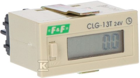 F&F Time Tracker 24VAC/DC CLG-13T-24V