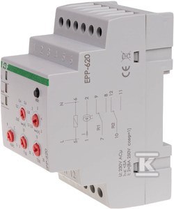 Modułowy przekaźnik prądowy 16A 3 Moduły