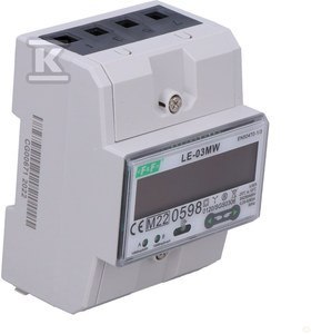 Licznik energii dwutaryfowy Modbus RTU