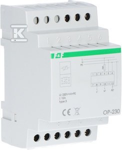 F&F Surge Protector 230V 10A