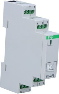 F&F Elektromagnetyczny Przekaźnik 230V 2P+2Z