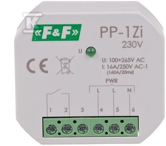 Przekaźnik elektromagnetyczny 1Z 16A 230V