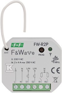 F&F Radiowy Podwójny Przekaźnik Bistabilny WiFi