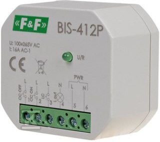 Przełącznik grupowy podtynkowy F&F BIS-412P