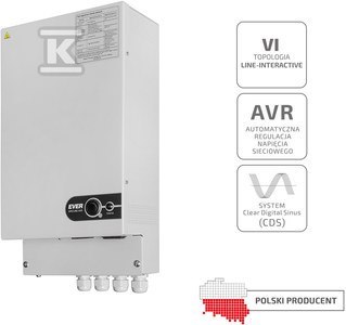 Everline Pro 700 - zabezpieczenie prądowe UPS