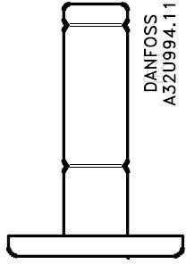 Zestaw uszczelek do zaworu EV220B, EPDM.