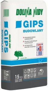 Gips Budowlany 15kg - Dolina Nidy