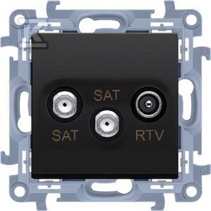 Antena Satelitarna RTV Simon10 Czarna