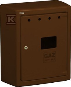 Obudowa Gaz G56/P BAARD Brązowa Zamyka