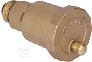 Automatyczny odpowietrznik z zaworem G1/2"