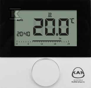 Inteligentny Termostat LCD 230V z Czujnikiem