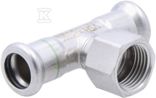 Trójnik Inox 15 mm z Gwintem 1/2"