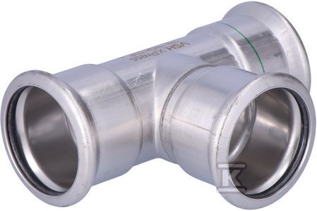 Trójnik INOX 42 mm do Systemów Prasowanych