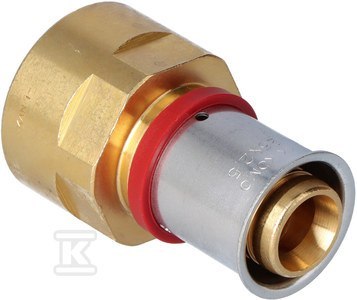 Złączka GW PRESS 25x2.5 G1" Nowa Generacja Złączka GW PRESS 25x2.5 G1" Nowa Generacja