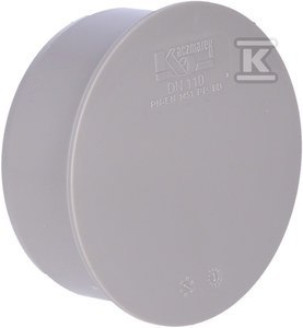 Korek Sanitarny HT 110 - Popielowy Design