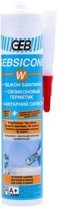 Bezbarwny silikon sanitarny 310ml Kart.