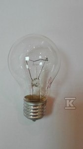 Lampa E27 40W A55 CL 3000K