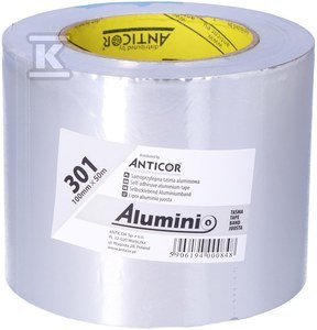 Aluminiowa Taśma 301, 120°C, 100mm x 50m