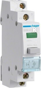 "Zielony Sygnalizator 16A 230V AC"