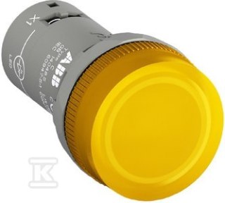 Lampa LED Żółta 230V AC CL-523Y