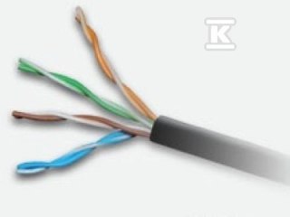 Kabel UTP 4x2x0,5 Outdoor Żelowany 5E