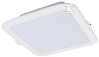 "Kwadratowy Downlight LED 10W 4000K"