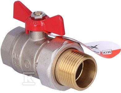 Kurek NIKL 1" GW PN40 Kulowy Kurek NIKL 1" GW PN40 Kulowy