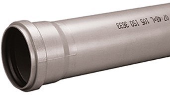 Rura Sanitarną HT 110 mm Popielata 250 cm Rura Sanitarną HT 110 mm Popielata 250 cm