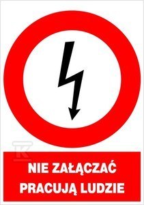 "Elektroniczna Tablica Ostrzegawcza NZLP 148x210"