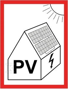 Tablica Informacyjna Instalacji PV 74x105