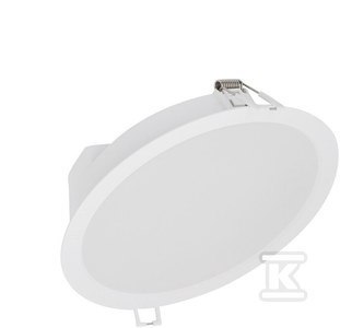 Nowoczesny Downlight IP44 13W 165mm WT