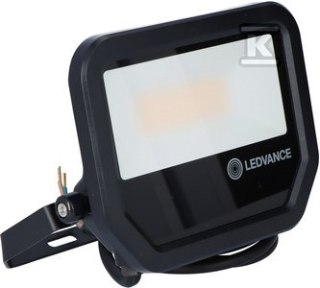 "LED Floodlight 30W 3000K Symmetrical Black"