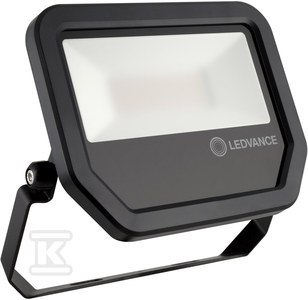 "LED Flood Light 30W 4000K Sym Black"