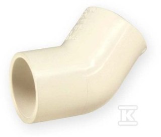 KOLANO 45° PVC-C 3/4" KW/KW Premium