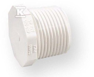 Gwintowany korek wkrętny PVC 1/2"