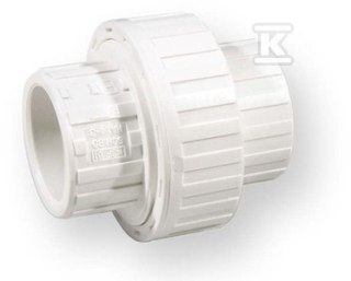 Śrubunek PVC 1/2" KW/KW Premium