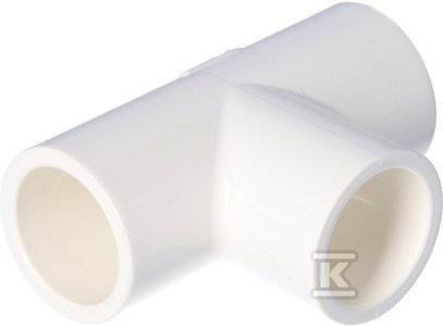 Trójnik PVC Równoprzelotowy 1" KW