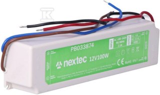 Zasilacz LED 12V 100W IP67 UltraWytrzymały