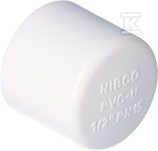 Zaślepka PVC 1/2" do rur kwadratowych