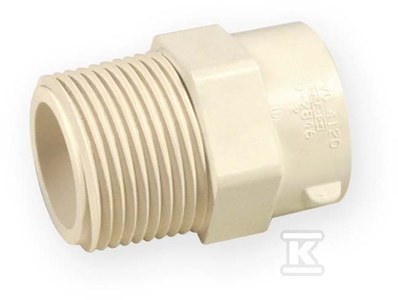 Złączka Wkrętna PVC-C 3/4" Uniwersalna